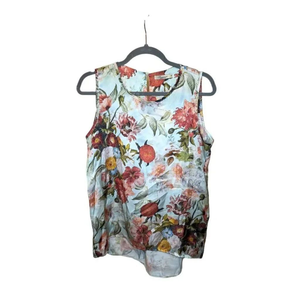 Francesca Floral Sleeveless Blouse